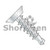 8-18X1 Phillips Flat Undercut Full Thread Self Drilling Screw Zinc (Pack Qty 7,000) BC-0816KPU