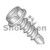 8-18X3/4 Slotted Indented Hex Washer Self Drilling Screw Full Thread 410 Stainless Steel (Pack Qty 5,000) BC-0812KSW410