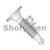 10-24X1 Phil Wafer Head #3 Point Self Drill Screw Mach Screw Thread Full Th 410 Stainless Steel (Pack Qty 2,500) BC-1016KWAFM410