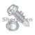 1/4-20X7/8 Unslotted Ind Hex washer Serrated Self Drilling Screw Full Thread Zinc (Pack Qty 2,000) BC-1414KWSMS