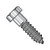 1/4X3 Hex Lag Screw 18-8 Stainless Steel (Pack Qty 100) BC-1448L188