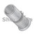 8-32-.080 Small Head Ribbed Threaded Insert Rivet Nut Aluminum Cleaned and Polished (Pack Qty 1,000) BC-LA-08080S