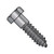 3/8X5 1/2 Hex Lag Screw Galvanized Gimlet Point (Pack Qty 100) BC-3788LG