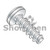 2-28X3/4 Phillips Pan Thread Rolling Screws 48-2 Fully Threaded Zinc And Wax (Pack Qty 10,000) BC-0212LPP