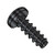 3-24X3/8 Phillips Pan Thread Rolling Screws 48 2 Fully Threaded Black Zinc And Wax (Pack Qty 10,000) BC-0306LPPBZ