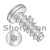 6-19X1 6 Lobe Pan Thread Rolling Screws 48-2 Fully Threaded Zinc And Wax (Pack Qty 10,000) BC-0616LTP