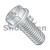 10-32X1/2 Combo (Slotted/Phillips) Indent Hex washer Machine Screw Full Thread Zinc (Pack Qty 6,000) BC-1108MCW