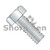 6-32X3 Unslotted Indented Hex Head Machine Screw Fully Threaded Zinc (Pack Qty 1,500) BC-0648MH