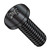 M2-0.4X8 Din 7985 A Metric Phil Pan Machine Screw Full Thread 18-8 Stainless Steel Black Oxide (Pack Qty 5,000) BC-M28MPP188B