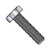 1/4-20X6 Hex Tap Bolt Low Carbon Fully Threaded Zinc (Pack Qty 250) BC-1496BHT