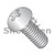 4-40X3/8 Phillips Round Machine Screw Fully Threaded 18 8 Stainless Steel (Pack Qty 5,000) BC-0406MPR188