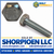 5/8-11X9 1/2 Hex Tap Bolt Low Carbon Fully Threaded Zinc (Pack Qty 30) BC-62152BHT
