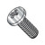 4-40 X 1/2 MS51957, Phil Pan Machine Screw Coarse Full Thread 300 Series S/S DFAR (Pack Qty 2,000) BC-MS51957-17