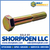 B1/4-20X2 MS90728, Alloy Steel B1821 Coarse Cap Screw Per ASTM A354BD Zinc Yellow DFAR (Pack Qty 1,200) BC-BH025C200N