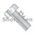4-40X3/8 Slotted Indented Hex Head Machine Screw Fully Threaded Zinc (Pack Qty 10,000) BC-0406MSH
