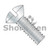 10-24X3/4 Slotted Oval Machine Screw Fully Threaded Zinc (Pack Qty 6,000) BC-1012MSO