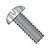 1/2-13X4 Slotted Round Machine Screw Fully Threaded 18-8 Stainless Steel (Pack Qty 50) BC-5064MSR188