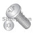 4-40X3/16 6 Lobe Pan Machine Screw Fully Threaded 18-8 Stainless Steel (Pack Qty 5,000) BC-0403MTP188