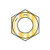 1/4-28 Fine Thread Finished Hex Nut Grade 8 Zinc Yellow (Pack Qty 5,000) BC-15NF8