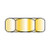1/4-28 Hex Jam Nut Zinc Yellow (Pack Qty 4,000) BC-15NJY
