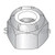 7/8-9 NE Nylon Insert Hex Lock Nut 18 8 Stainless Steel (Pack Qty 100) BC-87NS188