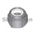 8-32 NM Nylon Insert Hex Lock Nut 18 8 Stainless Steel Black Oxide and Oil (Pack Qty 3,000) BC-08NS188B