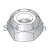 6-32  NTM Thin Pattern Nylon Insert Hex Lock Nut 18 8 Stainless Steel (Pack Qty 2,000) BC-06NST188