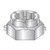 1/2-20 Flex Type Hex Lock Nut Thin Height Light 18-8 Stainless Steel (Pack Qty 50) BC-51NXLTH188