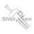 1/4X1 1/2 Two Piece Nylon Anchor Rivet Mushroom Head Nylon Pin White (Pack Qty 1,000) BC-141500PMPWH