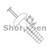 10X1 Two Piece Nylon Anchor Rivet Mushroom Head White Nylon Steel Pin (Pack Qty 1,000) BC-101000PMSWH