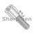 4-40X1/2 3/16 Hex Jackscrew Male Zinc (Pack Qty 1,000) BC-100804JM