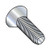 2-56X1/4 Phillips Flat Thread Rolling Screws Thread Rolling Screw Fully Thread Zinc & Wax (Pack Qty 10,000) BC-0204RPF