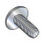 1/4-20X1/2 Phill Full Contour Truss Thread Rolling Screws Thread Roll Screw Full Thread Zinc Wax (Pack Qty 3,000) BC-1408RPT