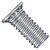 1/4-20X2 Self Clinching Stud Full Thread Hardened Steel Heat Treat Zinc (Pack Qty 1,000) BC-1432SCN