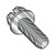8-32X3/8 Slotted Ind Hex Wash Thread Rolling Screws Full Thread 410 Stainless Passivate & Wax (Pack Qty 10,000) BC-0806RSW410