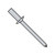 5/32X.02-12 Closed End Steel Rivet With Steel Mandrel (Pack Qty 7,000) BC-SDSC52
