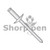 1/8X.03-.12 Large Flange Stainless Steel Rivet With Stainless Steel Mandrel (Pack Qty 10,000) BC-SSDSS42L