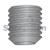 6-32X1/8 Coarse Thread Socket Set Screw Flat Point Plain (Pack Qty 100) BC-0602SSF