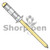 3/16X.039-.354 Steel Fix Dome Rivet Zinc, Zinc Yellow Mandrel (Pack Qty 4,000) BC-SF48140DY
