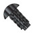 14X1/2 Round Head Type U Drive Screw Black Oxide (Pack Qty 3,000) BC-1408UB