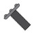 1/4-20X5/8 Weld Screw With Nibs Top Of Head Full Thread Plain (Pack Qty 2,000) BC-1410WT