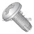 10-32X1/2 Phillips Pan Thread Cutting Screw Type 1 Full Thread 18 8 Stainless Steel (Pack Qty 4,000) BC-11081PP188