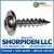 8-11X1 1/4 Phil Square #10 Round Washer Deep Thread Wood Screw Type 17 2/3 Thread Zinc (Pack Qty 5,000) BC-08207DXRWD1