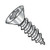 10-16X2 Phillips Flat Self Tapping Screw Type AB Fully Threaded 18-8 Stainless Steel (Pack Qty 1,000) BC-1032ABPF188
