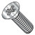 M2.5-0.45X5 Din 965 Metric Phillips Flat Machine Screw Full Thread 18 8 Stainless Steel (Pack Qty 2,000) BC-M2.55MPF188