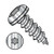 6-20X1/2 6 lobe Pan Self Tapping Screw Type AB Fully Threaded 18-8 Stainless Steel (Pack Qty 5,000) BC-0608ABTP188