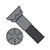 3/4-10X2 3/4 Grade 8 Plow Bolt With Number 3 Flat Head Plain (Pack Qty 120) BC-7544BP8