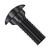 5/16-18X6 Carriage Bolt Fully Threaded Black Oxide and Oil (Pack Qty 200) BC-3196CB