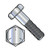 1-14X3 Fine Thread Hex Cap Screw Grade 5 Zinc Made in USA (Pack Qty 40) BC-10148CH5O