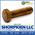 1/4-20X1 1/4 Hex Cap Screw Silicone Bronze (Pack Qty 100) BC-1420CHSB